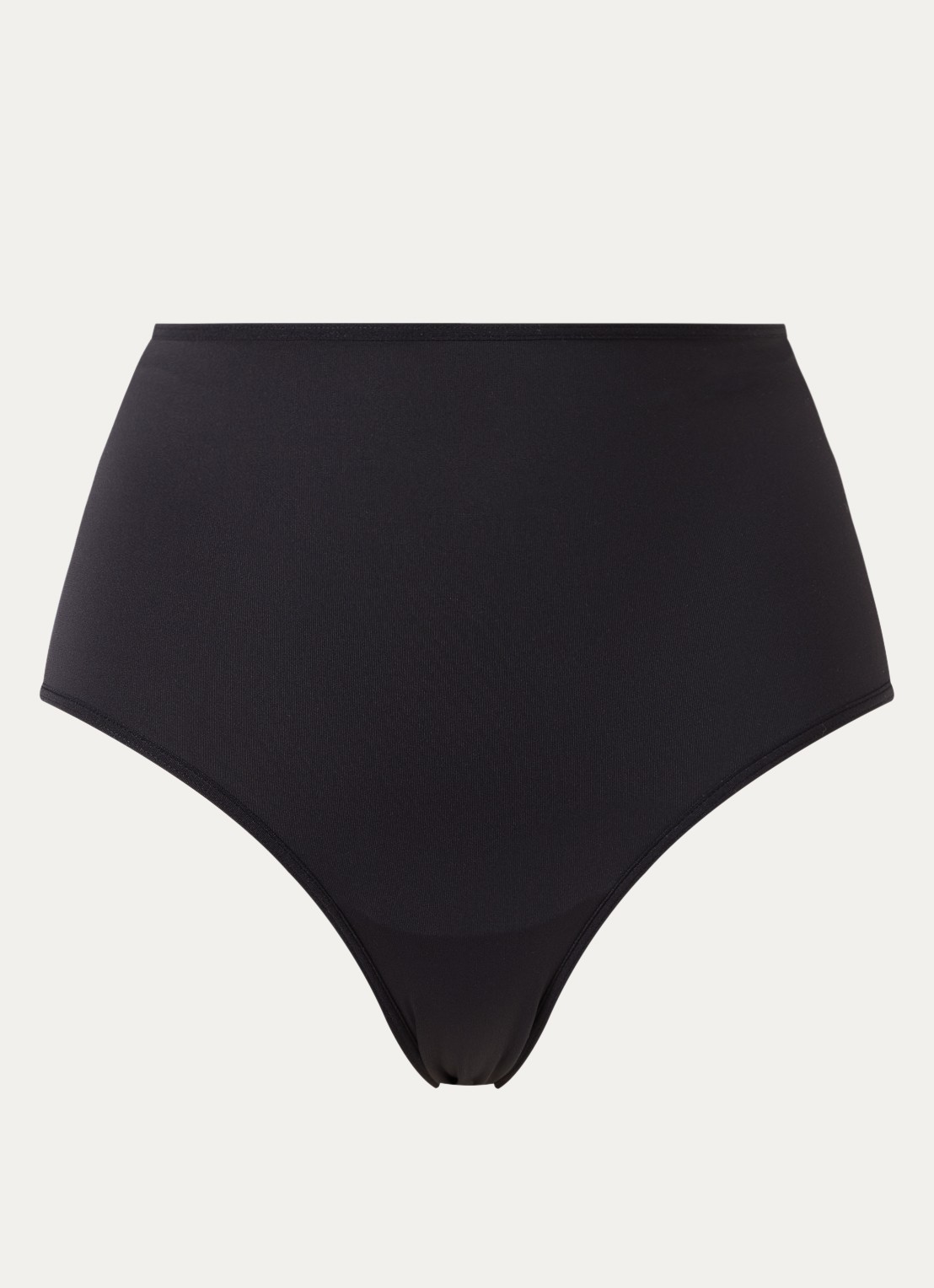 Marlies Dekkers Suspensia high waisted slip met kant - voorkant 3 zwart