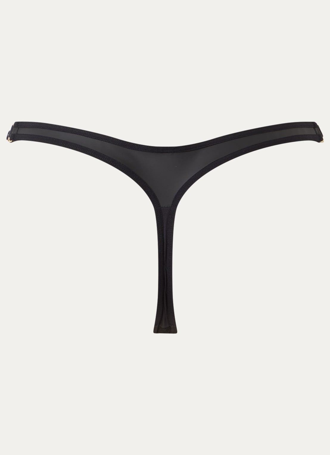Marlies Dekkers Suspensia ouvert string met kant - achterkant 2 zwart
