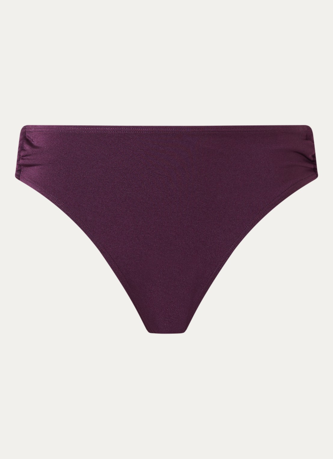 Marlies Dekkers Tanit hipster bikinislip met plooidetail - voorkant paars