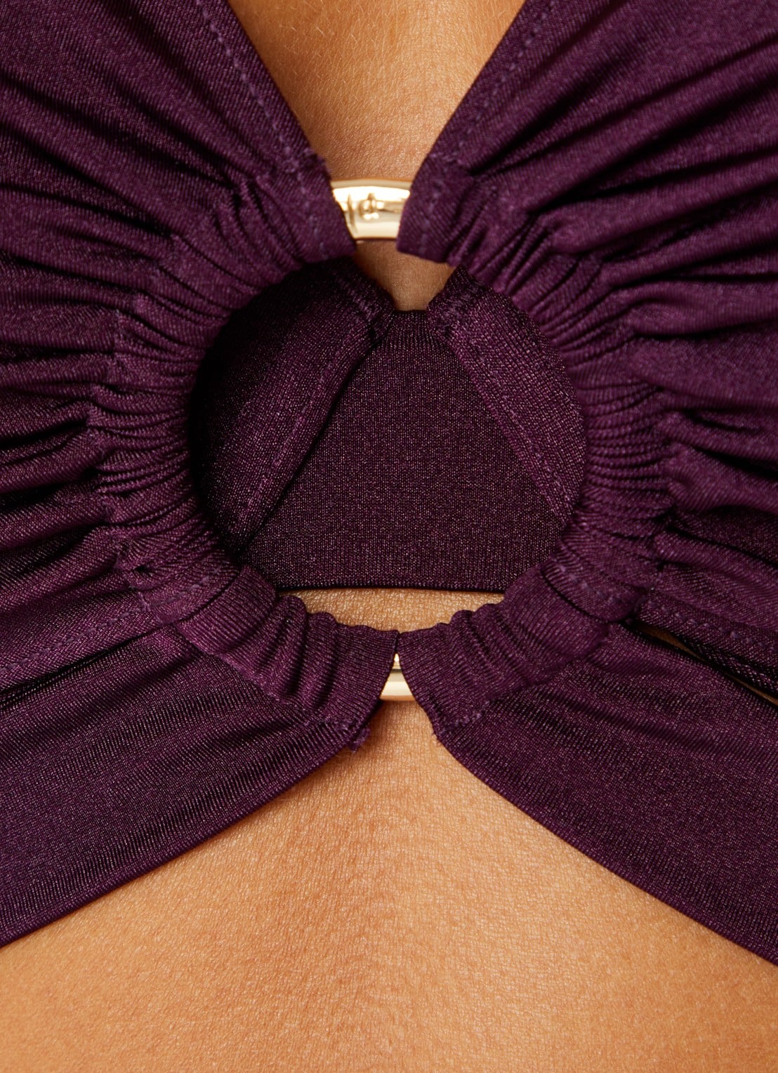 Marlies Dekkers Tanit push-up halter bikinitop met beugelondersteuning - detail 5 paars