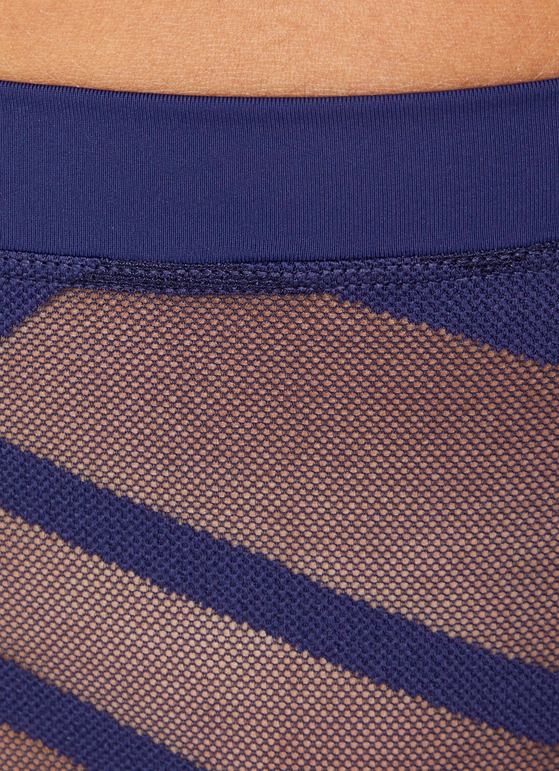 Marlies Dekkers The Illusionist slip van mesh - detail 3 donkerblauw