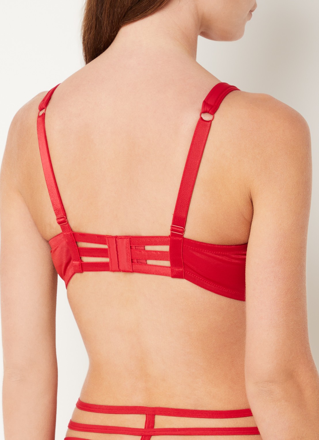 Marlies Dekkers Voorgevormde beugel bh - achterkant 5 rood