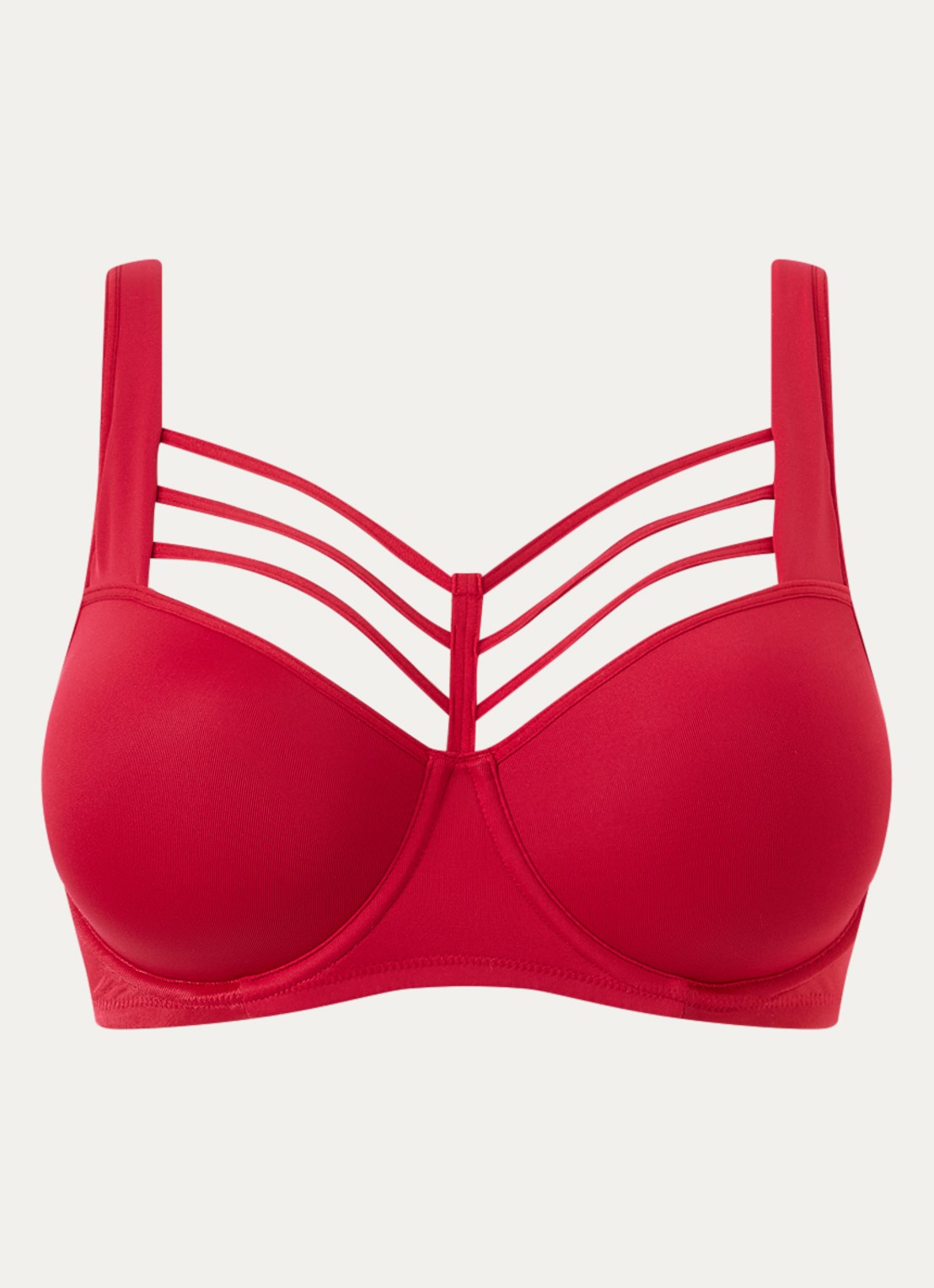 Marlies Dekkers Voorgevormde beugel bh - voorkant rood