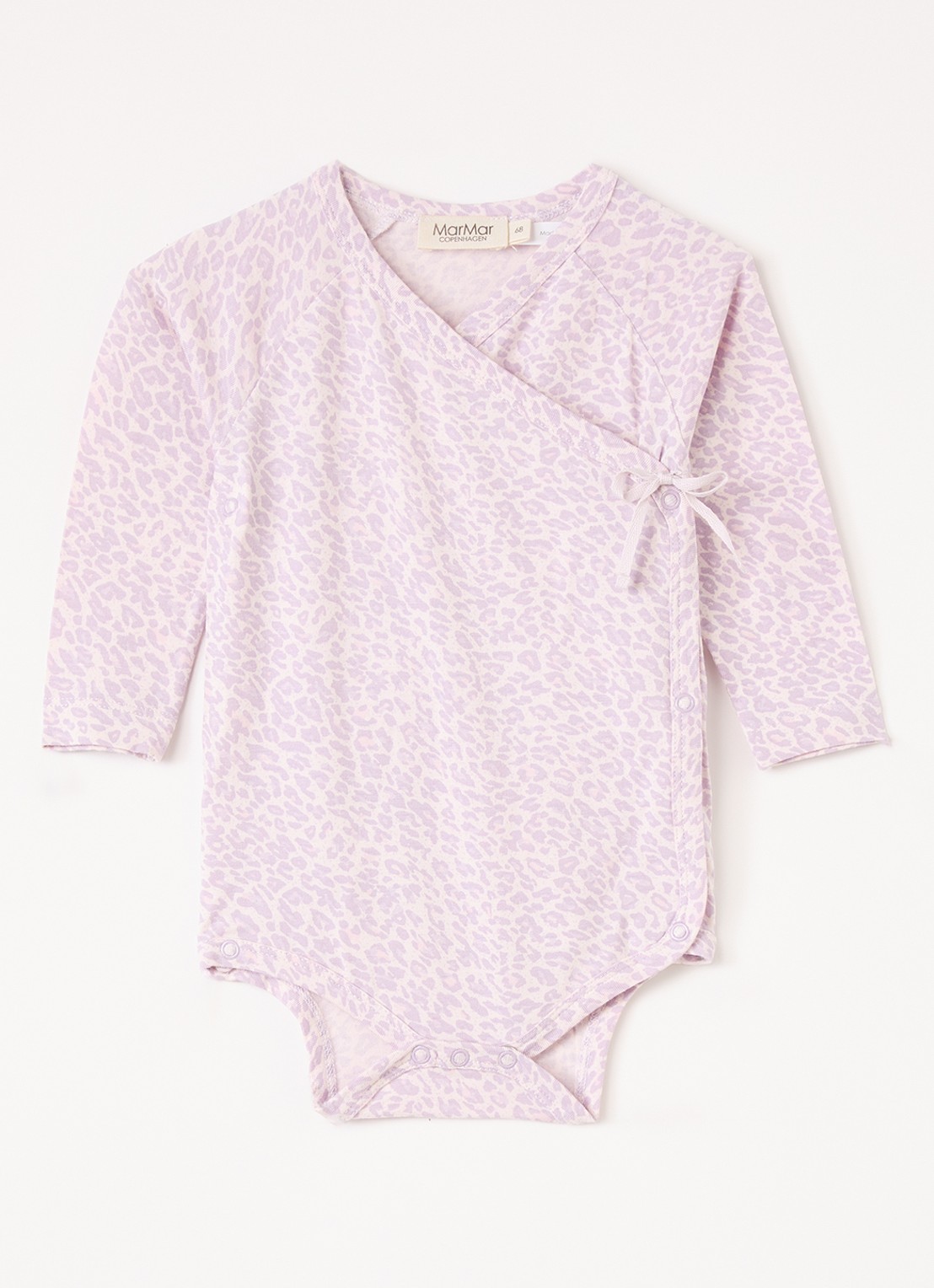 MarMar COPENHAGEN Leo Belita romper met panterprint - voorkant lila