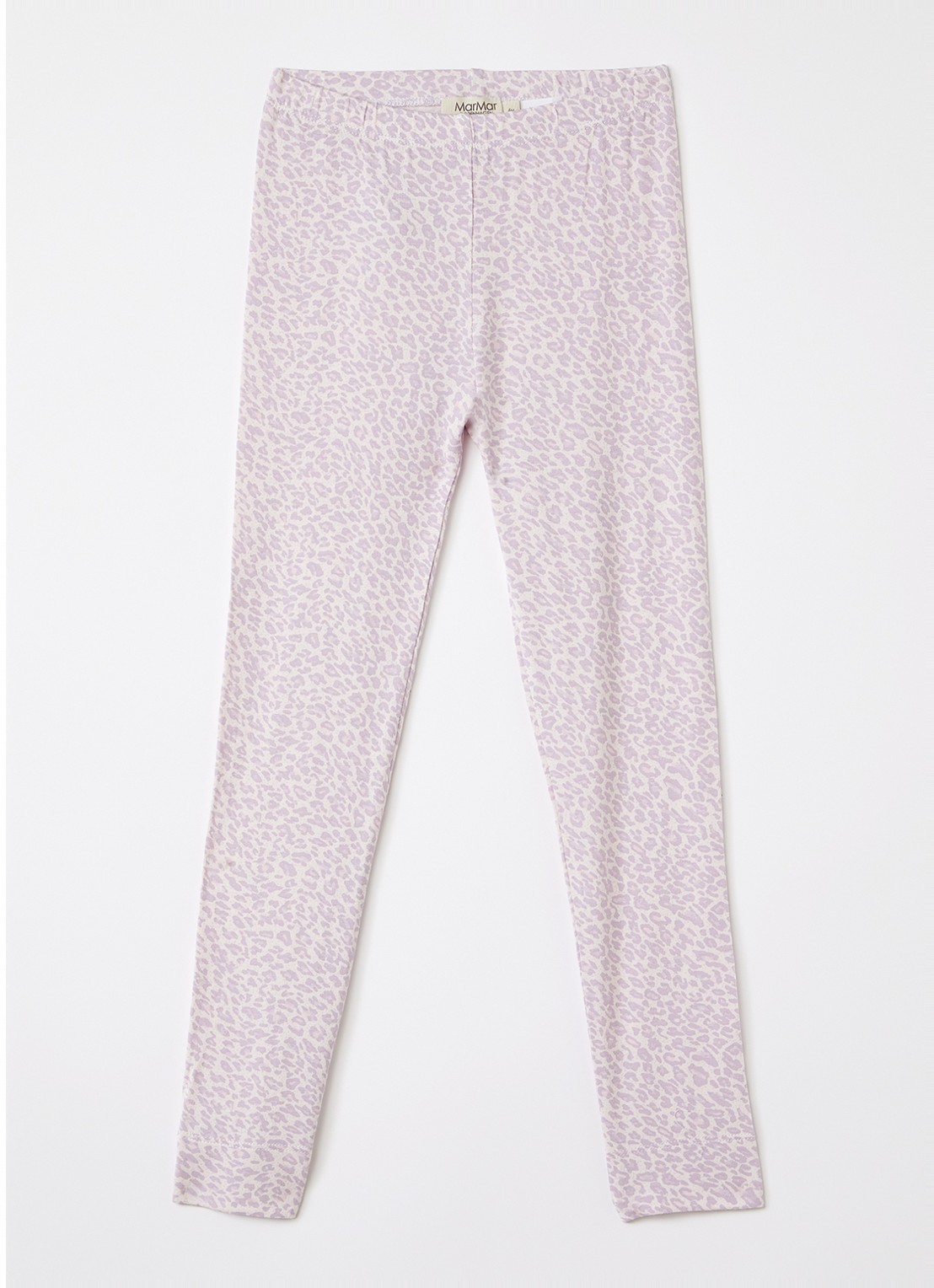 MarMar COPENHAGEN Leo legging met panterprint - voorkant 2 lila