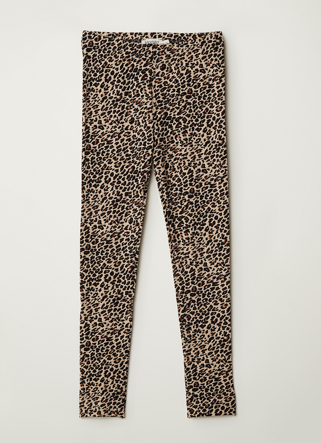 MarMar COPENHAGEN Leo legging met panterprint - voorkant beige