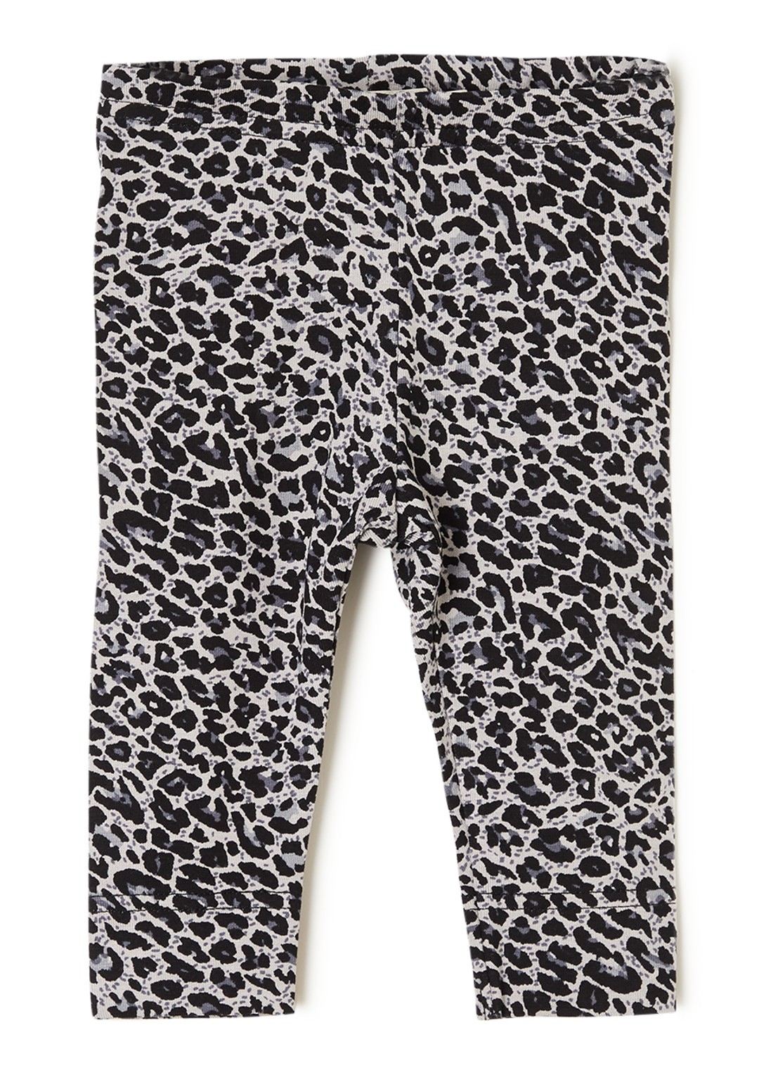 MarMar COPENHAGEN Leo legging met panterprint - voorkant grijs