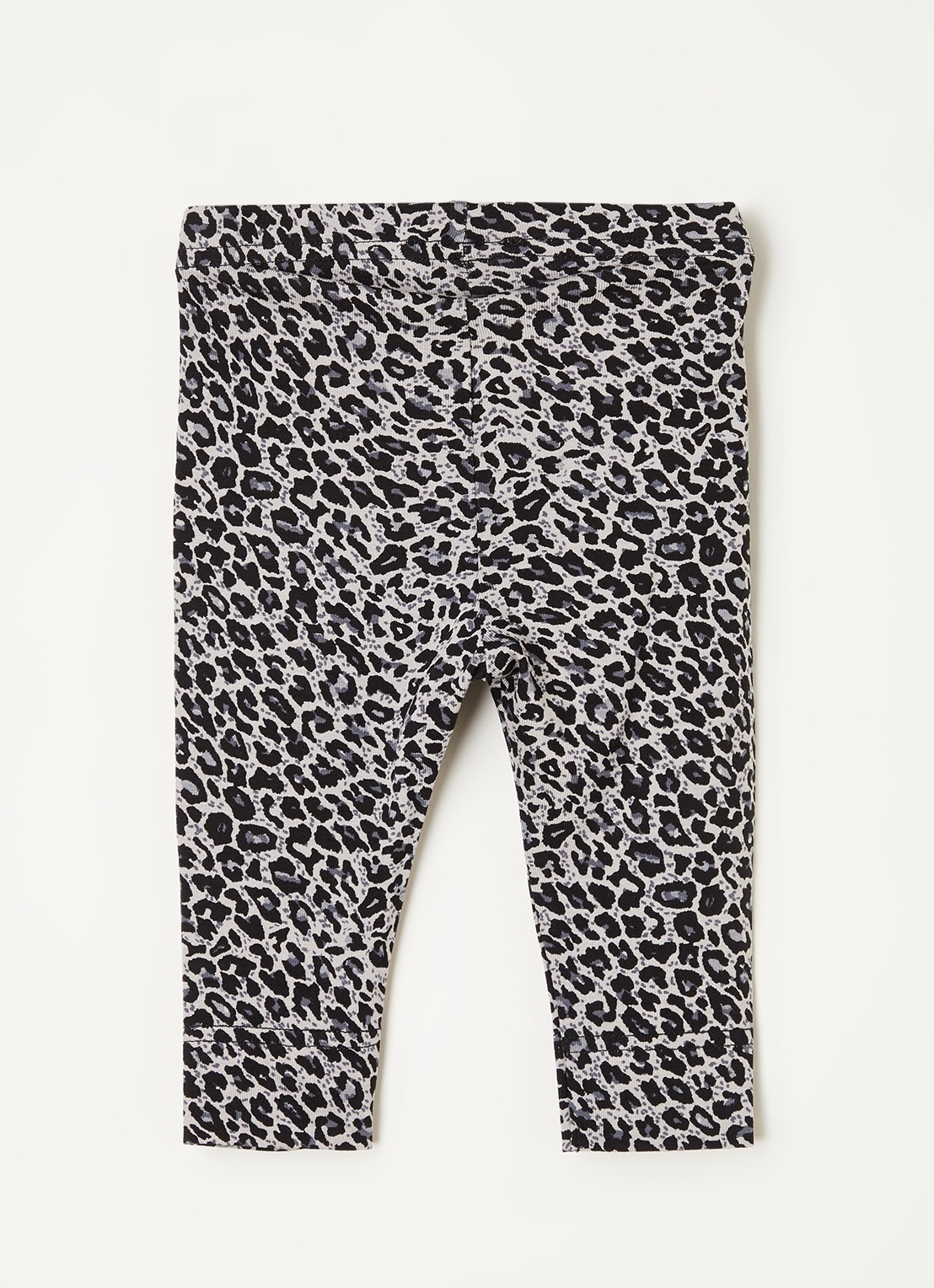 MarMar COPENHAGEN Leo legging met panterprint - voorkant 2 grijs