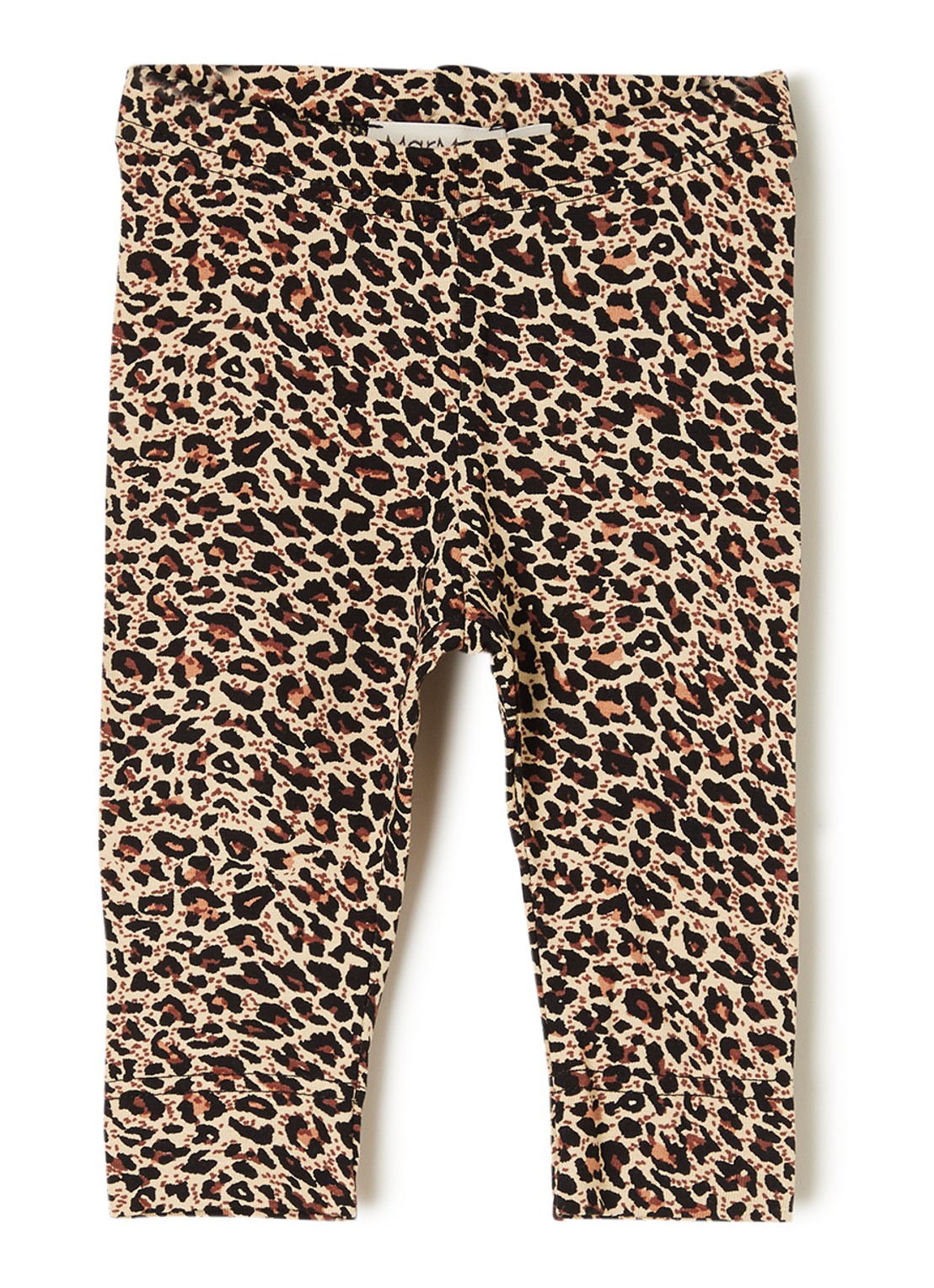 MarMar COPENHAGEN Leo legging met panterprint - voorkant 2 bruin