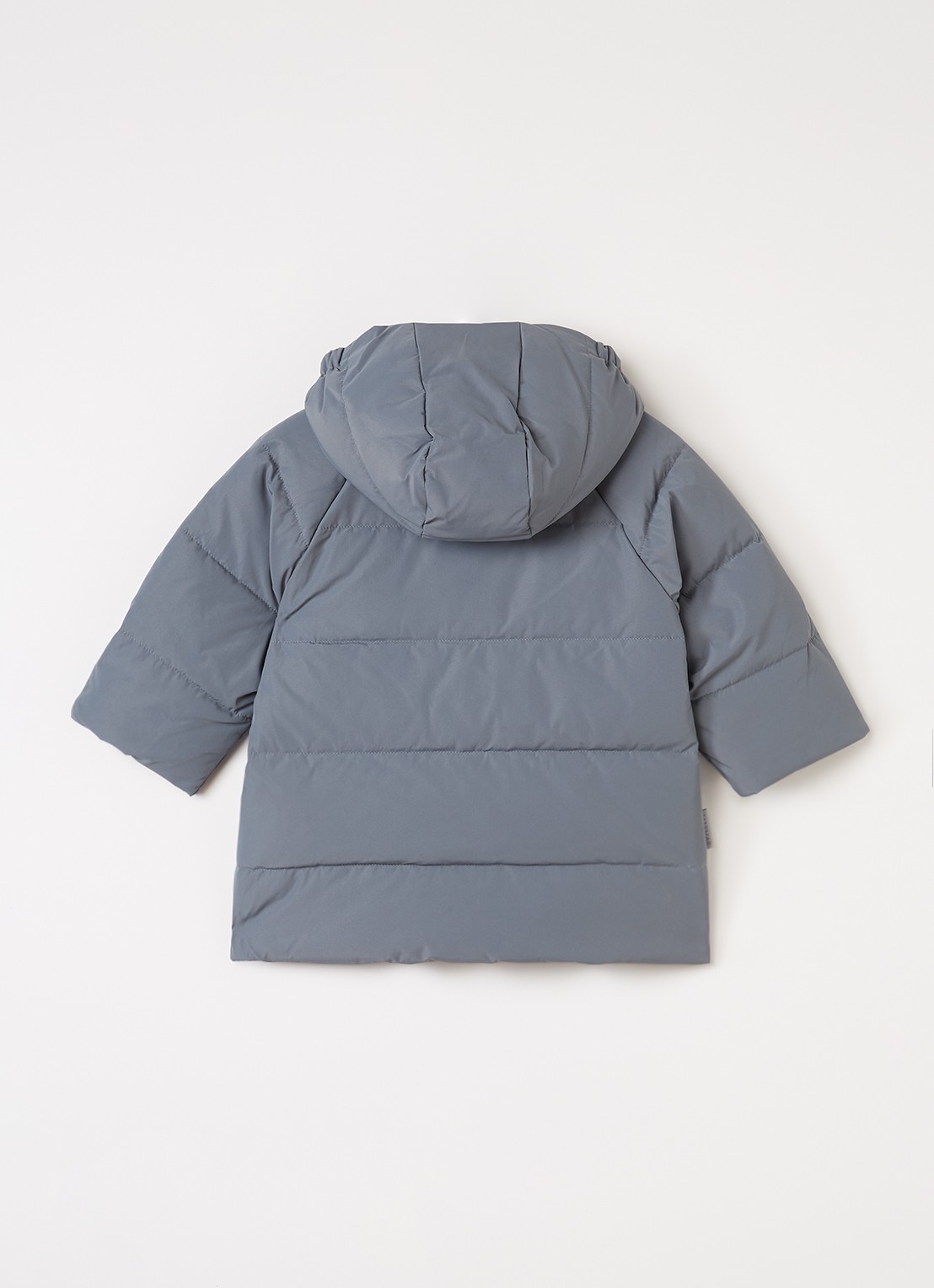MarMar COPENHAGEN Omega pufferjack met donsvulling - achterkant 2 grijsmele