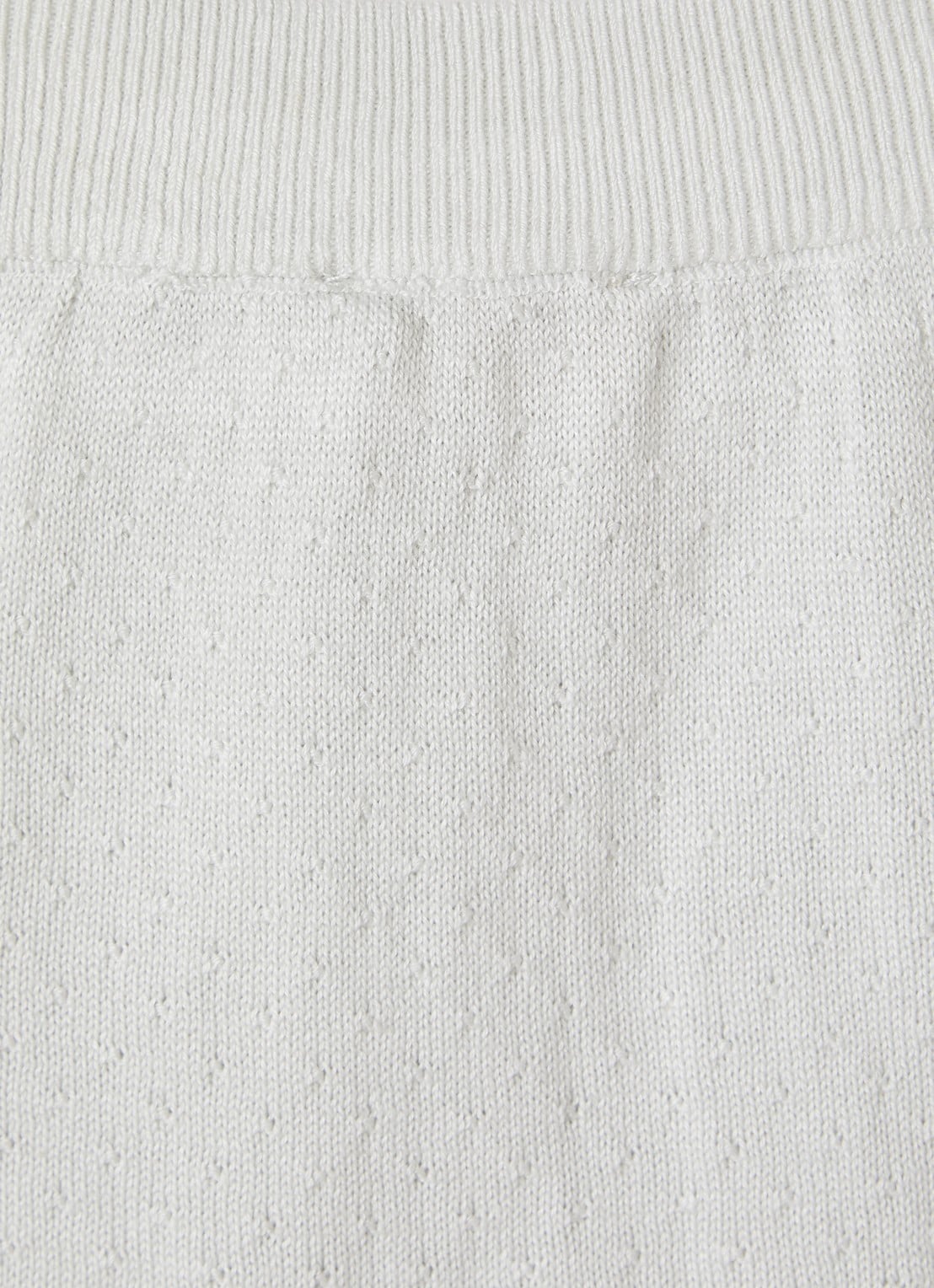 MarMar COPENHAGEN Pira fijngebreide legging - detail 2 lichtgrijs