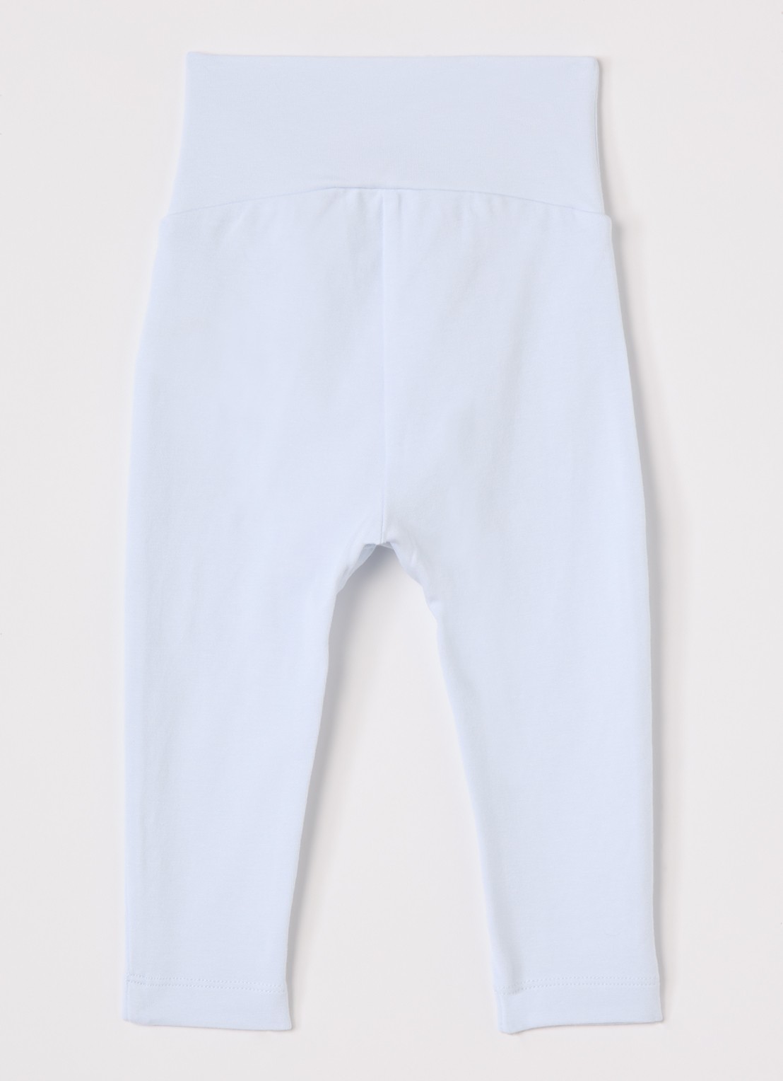 MarMar COPENHAGEN Piva skinny fit babybroek in  katoenblend - voorkant 3 lichtblauw