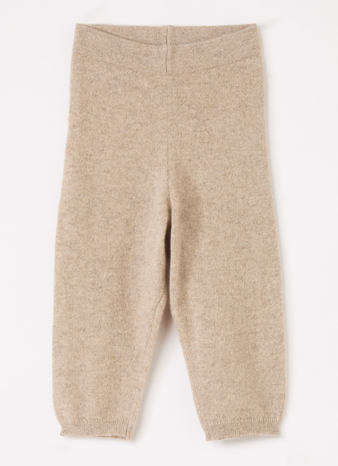 MarMar COPENHAGEN Powy babybroek van kasjmier - voorkant 3 beige