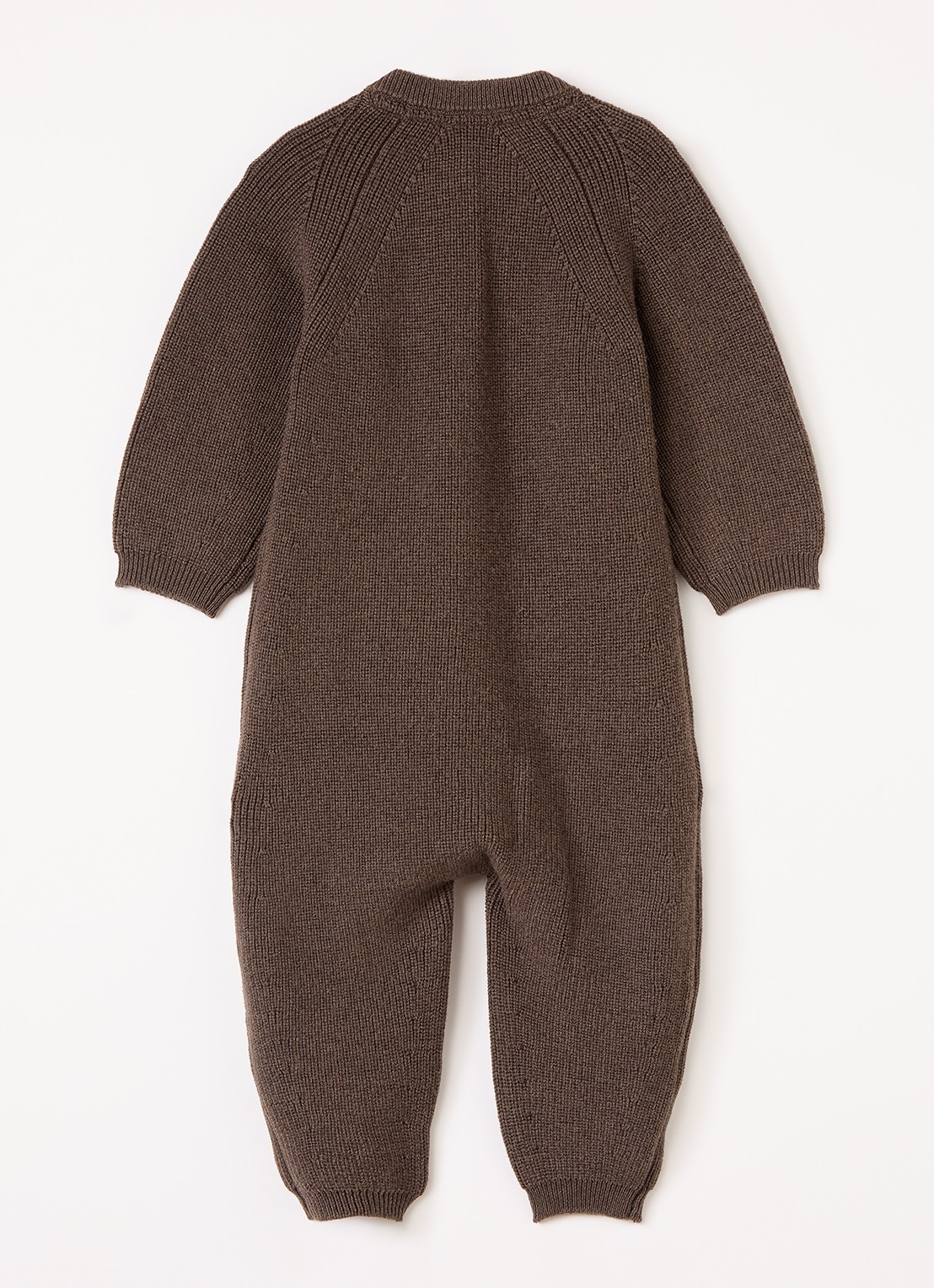 MarMar COPENHAGEN Robbie babypak in wolblend - voorkant 3 donkerbruin
