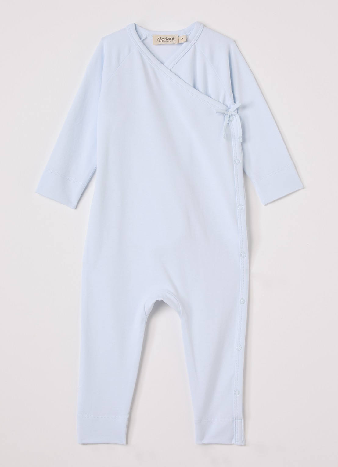 MarMar COPENHAGEN Rula babypak in  katoenblend - voorkant 2 lichtblauw