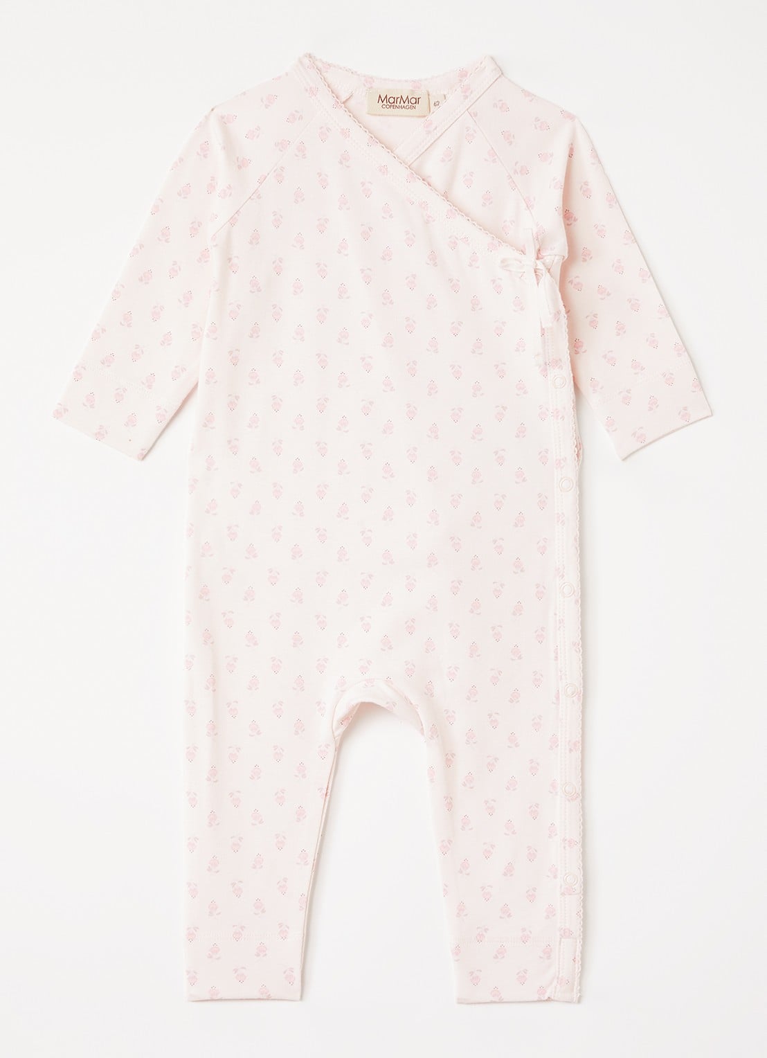MarMar COPENHAGEN Rula babypak met print - voorkant lichtroze
