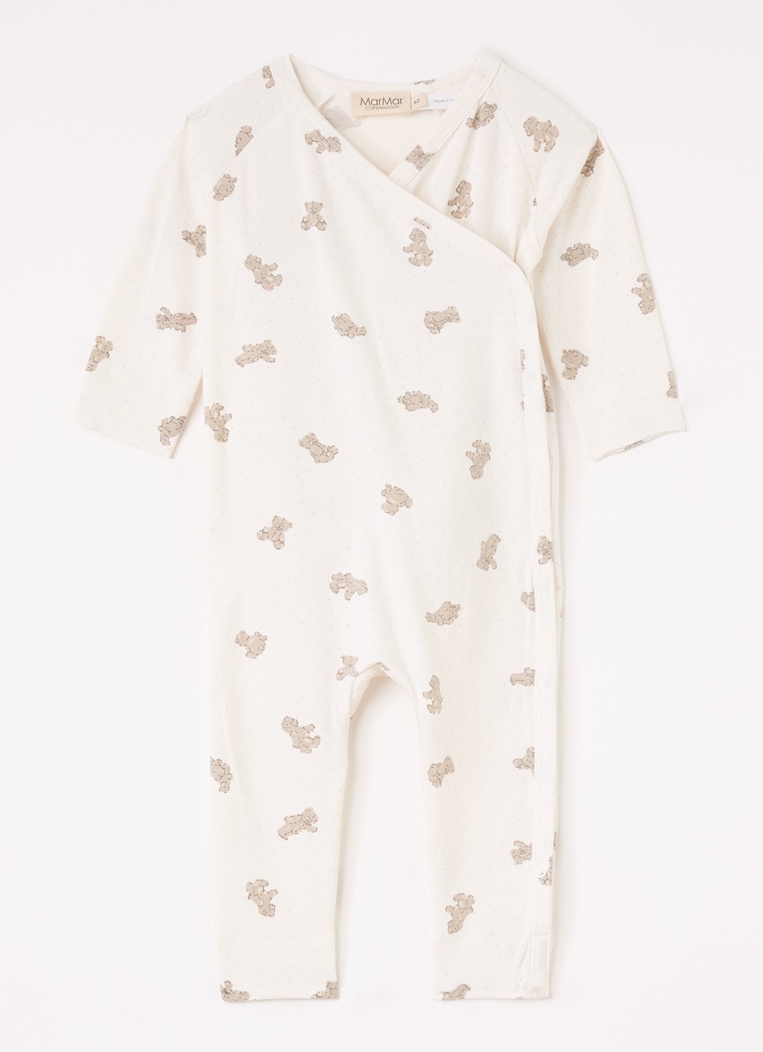 MarMar COPENHAGEN Rulo babypak met print - voorkant gebroken wit