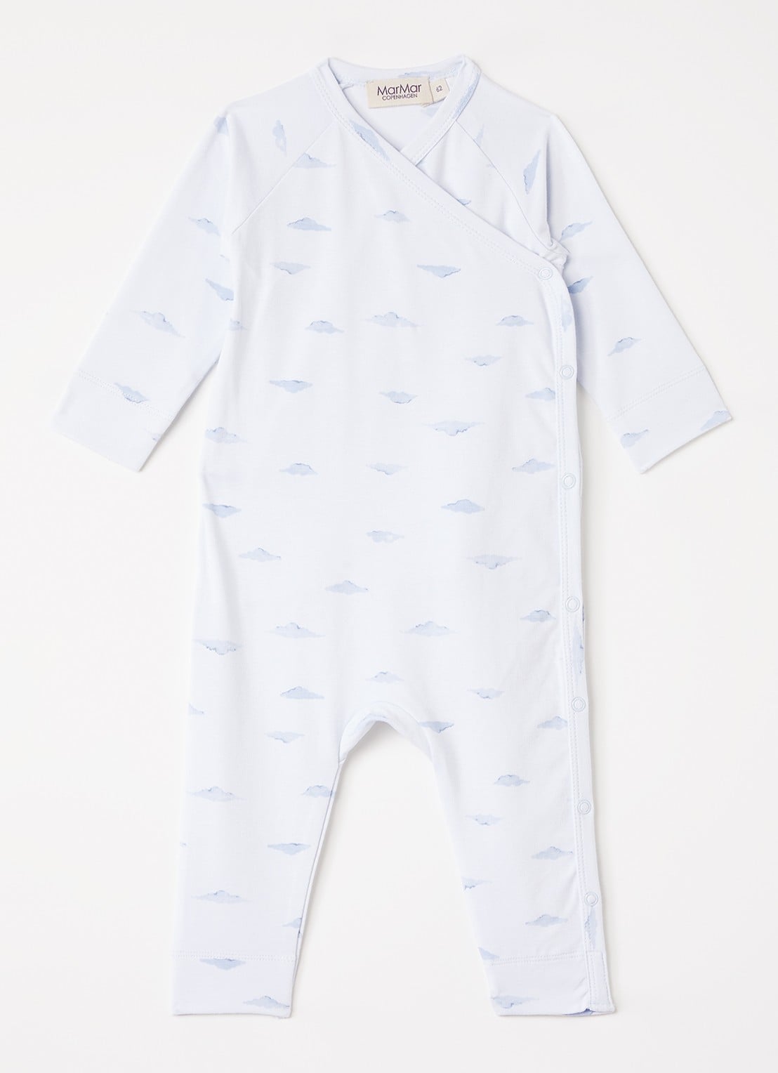 MarMar COPENHAGEN Rulo babypak met print - voorkant lichtblauw