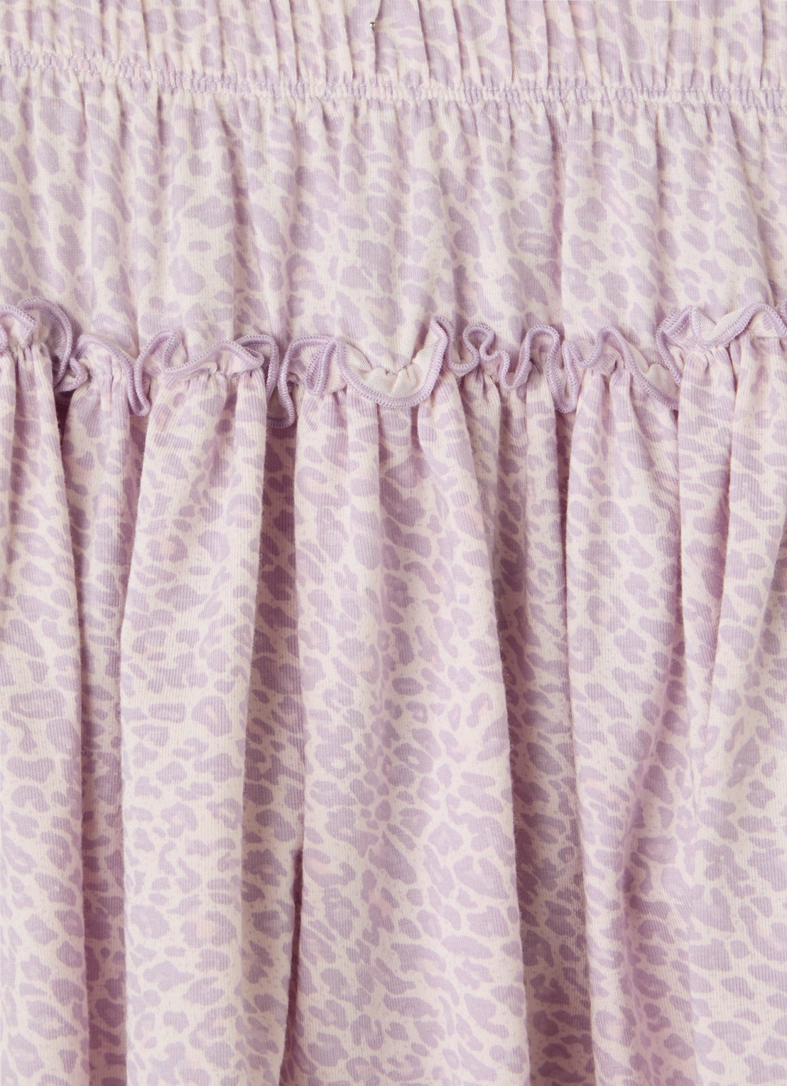 MarMar COPENHAGEN Sylvia rok met panterprint - detail 4 lila