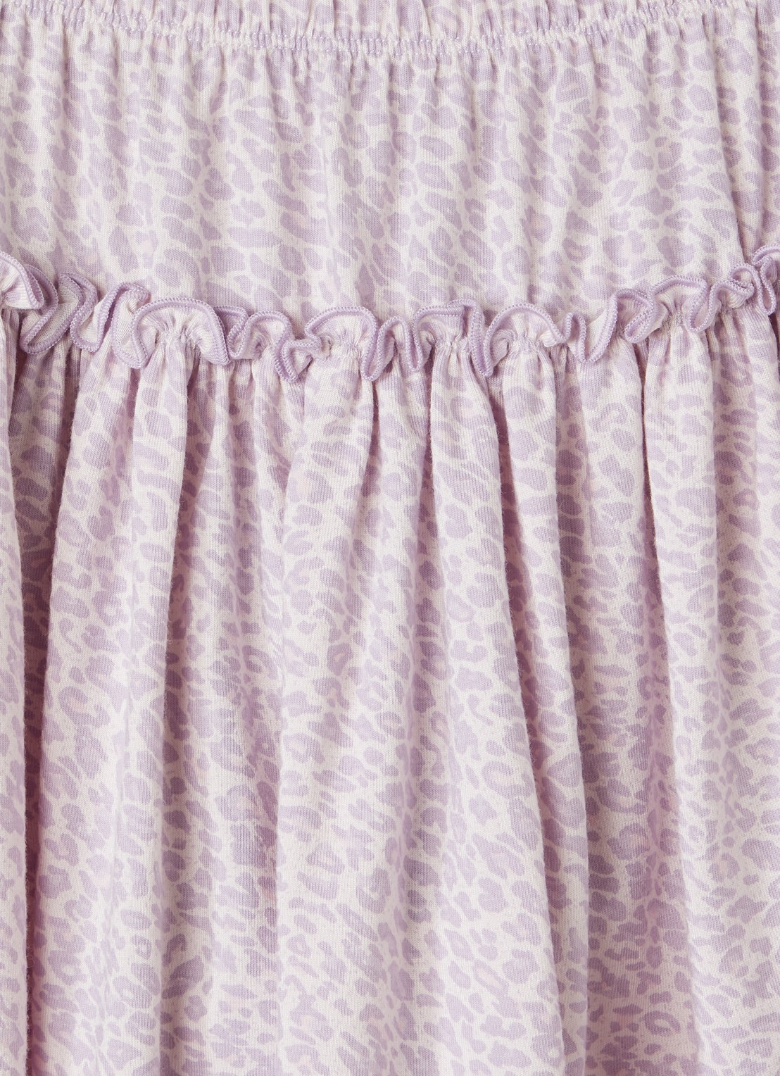MarMar COPENHAGEN Sylvia rok met panterprint - detail 5 lila