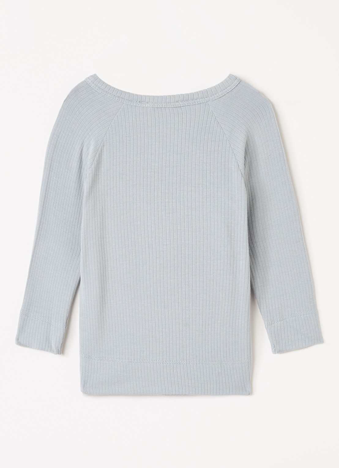 MarMar COPENHAGEN Tuti longsleeve met stretch - voorkant 2 staalblauw