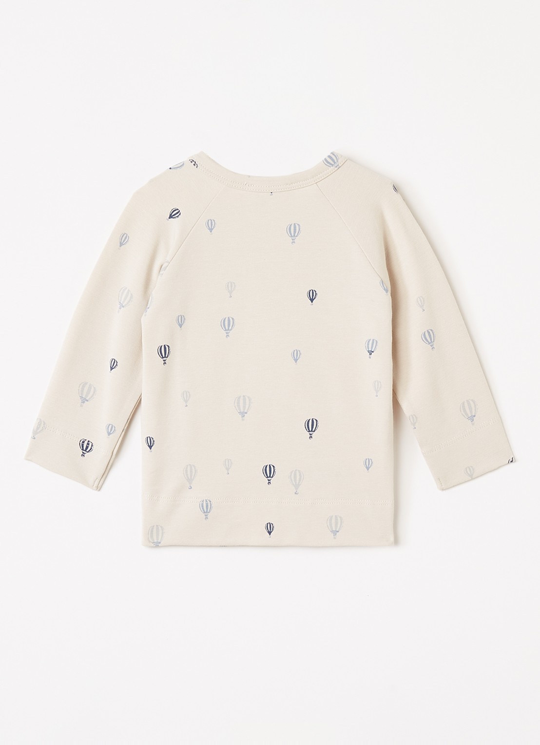 MarMar COPENHAGEN Tuti longsleeve met stretch - voorkant 3 beige