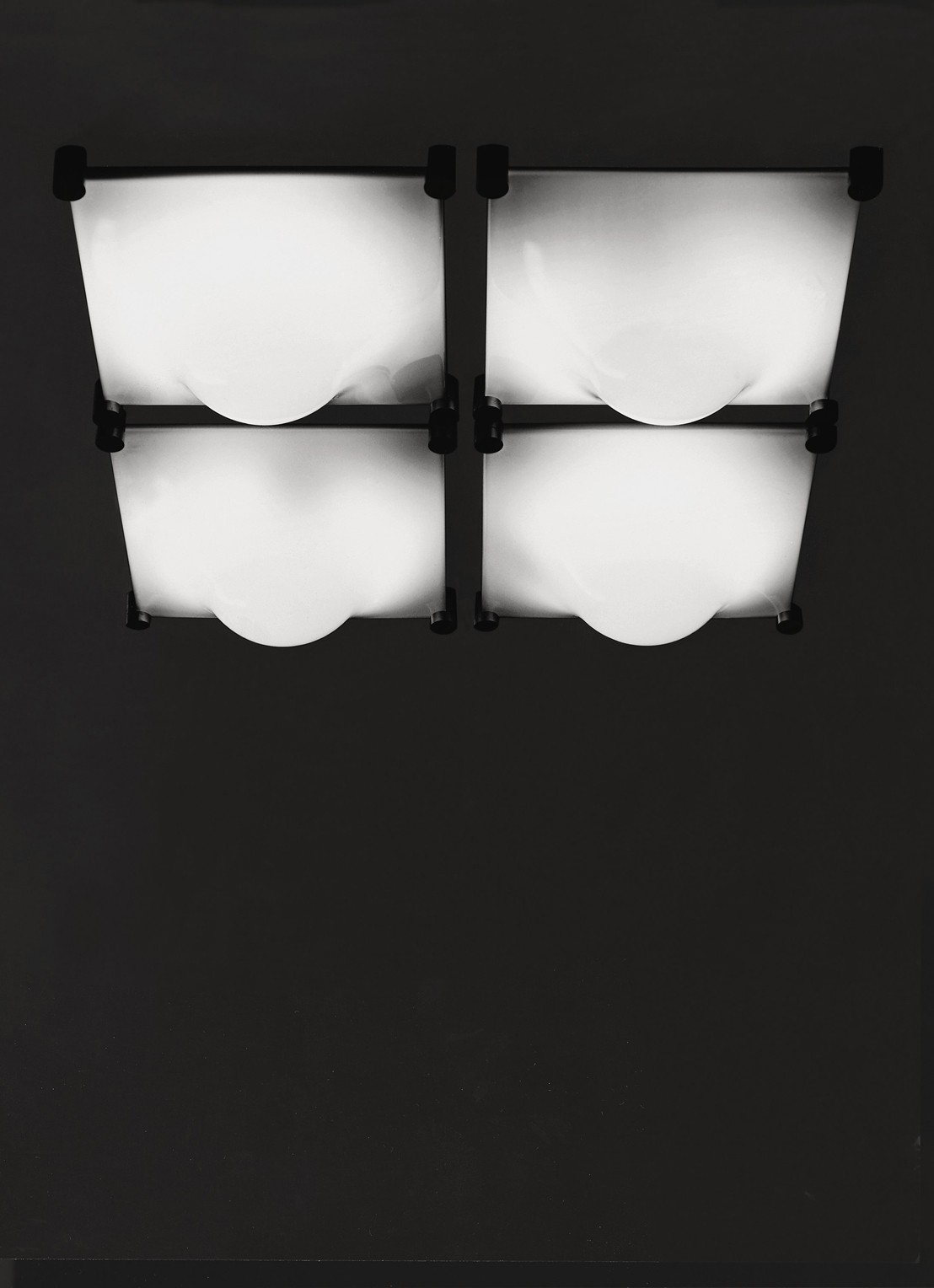Martinelli Luce Bolla 60 plafondlamp - detail gebroken wit