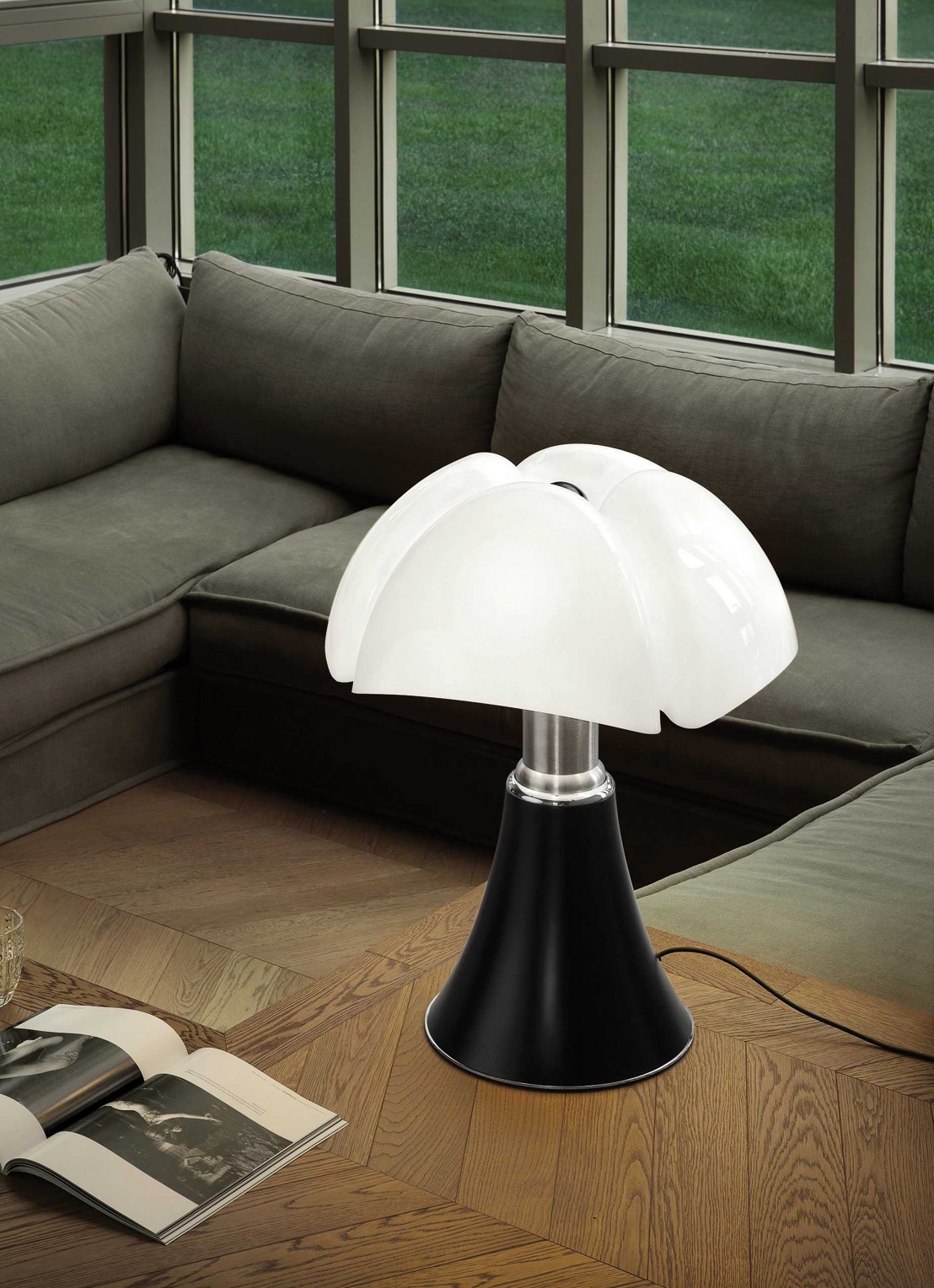 Martinelli Luce Pipistrello Classic tafellamp 66 x Ø55 cm - detail 3 donkerbruin