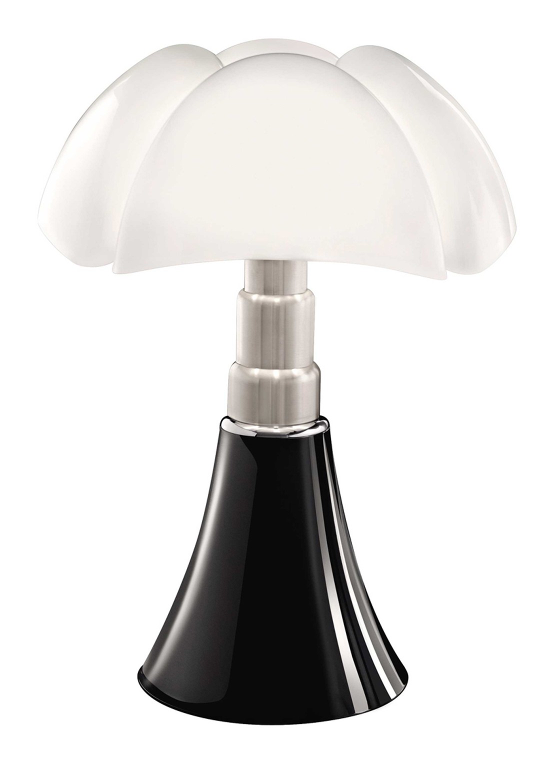 Martinelli Luce Pipistrello Classic tafellamp 66 x Ø55 cm - voorkant donkerbruin