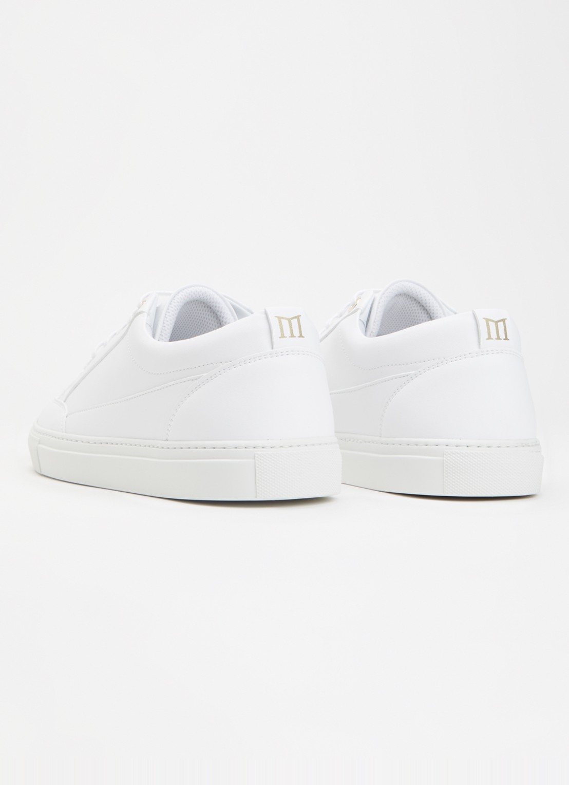 Mason Garments Tia Dress sneaker van leer - achterkant 4 gebroken wit