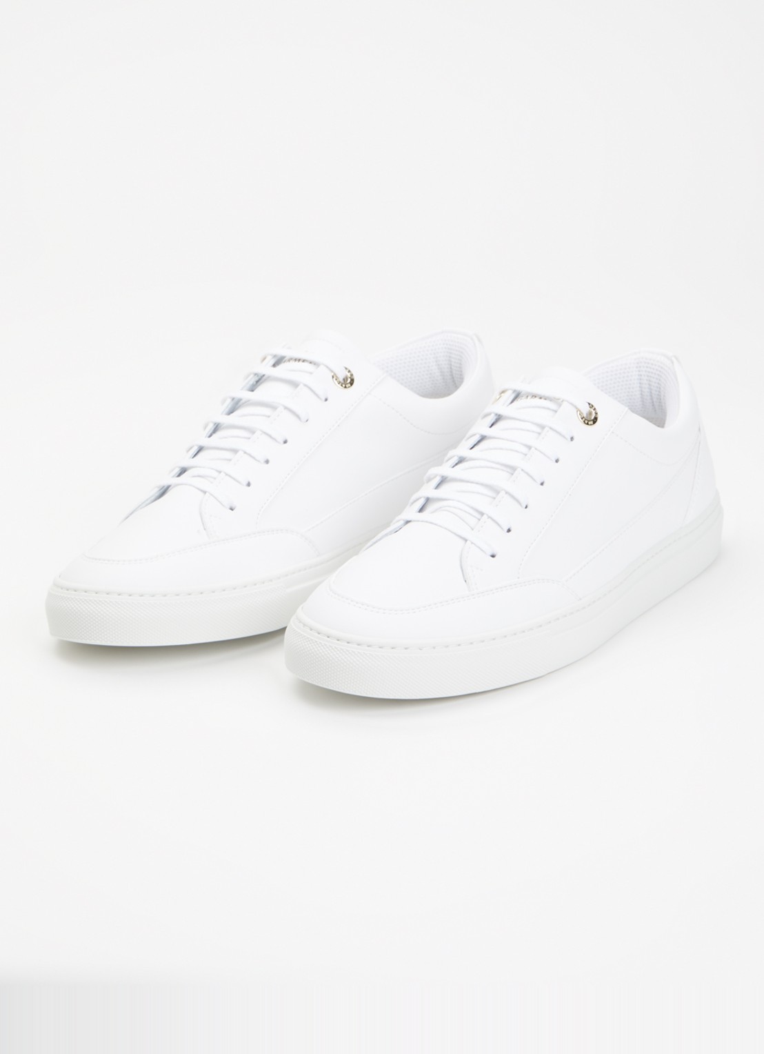 Mason Garments Tia Dress sneaker van leer - detail gebroken wit