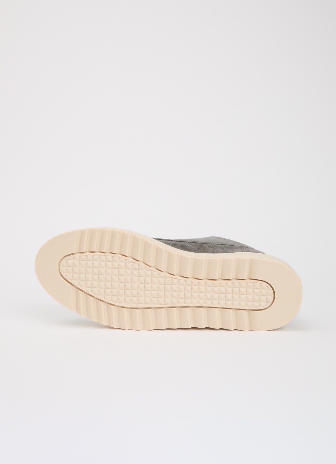 Mason Garments Tia sneaker van nubuck met details van suède - detail 3 donkergrijs