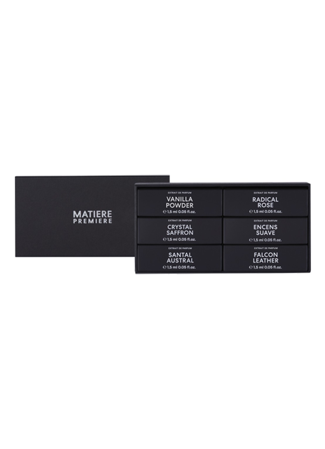 Matiere Premiere Discovery Set Extrait de Parfum - mini parfumset - voorkant undefined