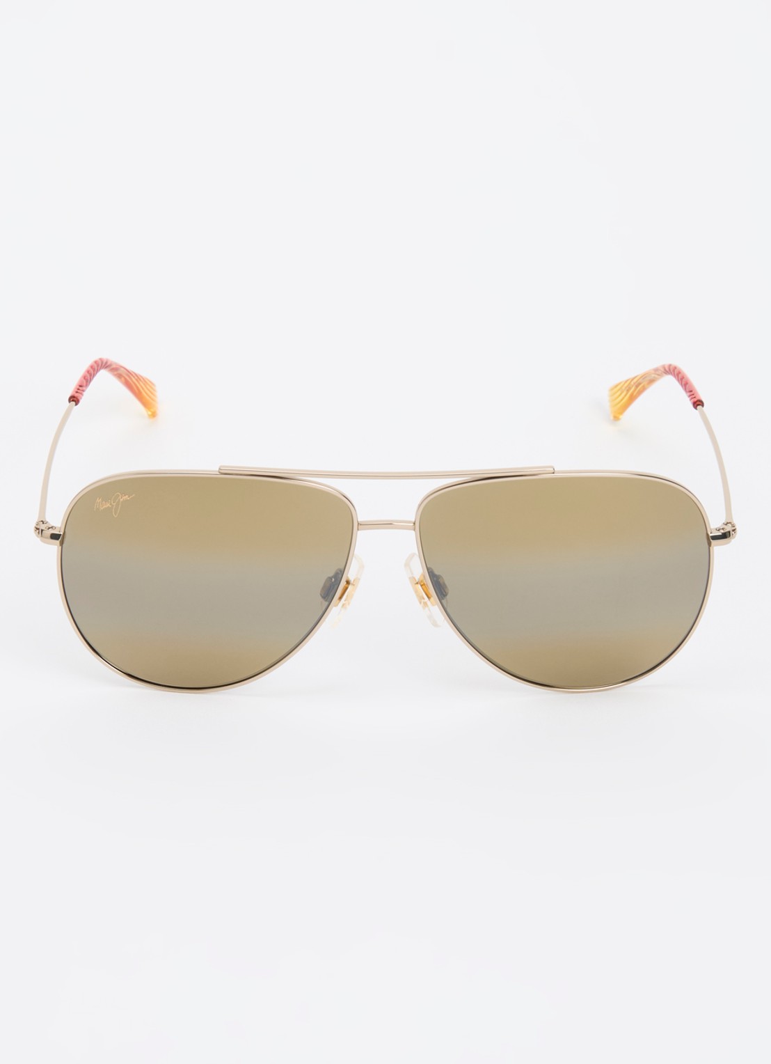 Maui Jim Hau Oli zonnebril gepolariseerd MJ0665S - detail 2 goud