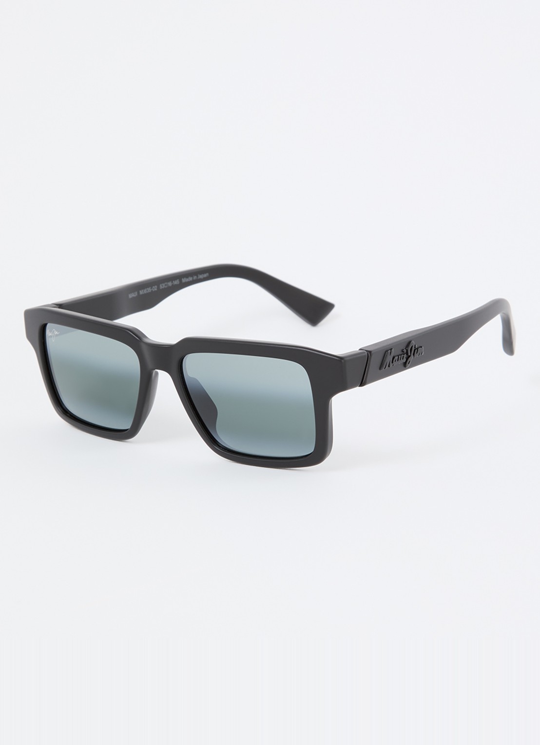 Maui Jim Kahiko zonnebril gepolariseerd MJ635-02 - voorkant zwart