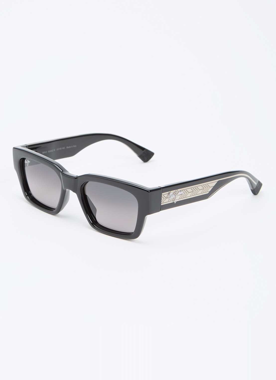 Maui Jim Kenui zonnebril gepolariseerd MJ642-14 - voorkant zwart