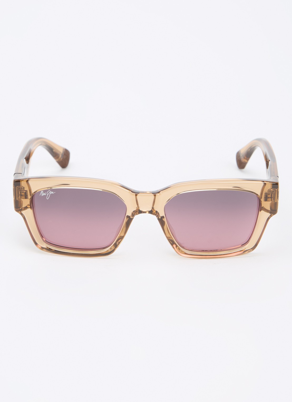 Maui Jim Kenui zonnebril gepolariseerd MJ642-14 - detail 2 cognac
