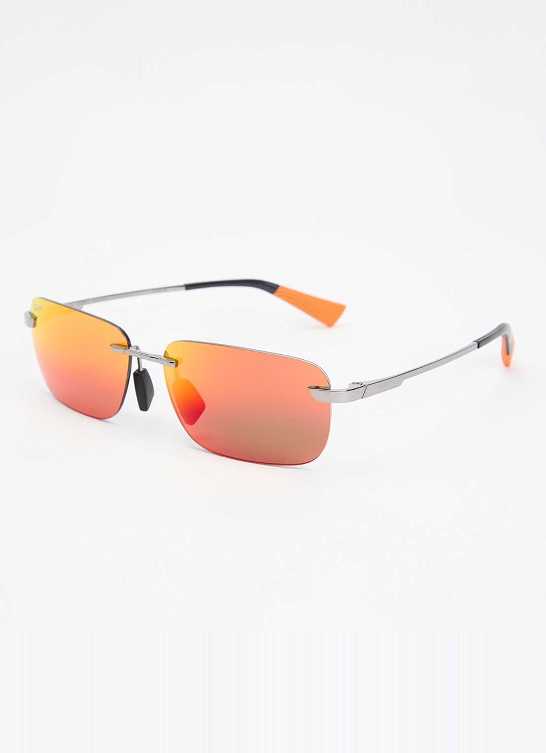 Maui Jim Lanakila retro zonnebril gepolariseerd MJ000748 - voorkant rood