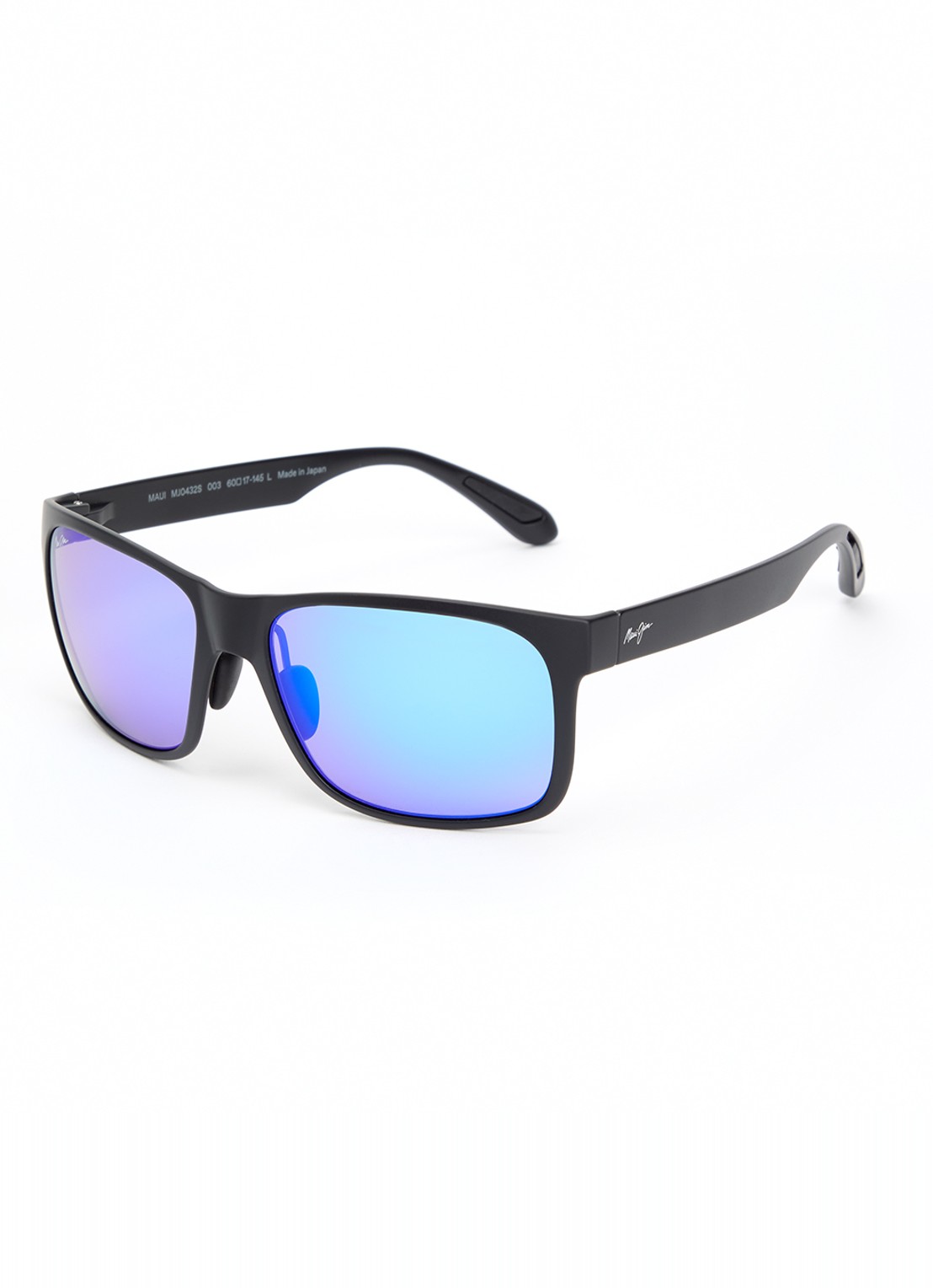 Maui Jim Red Sands wayfarer zonnebril gepolariseerd MJ000503  - voorkant zwart
