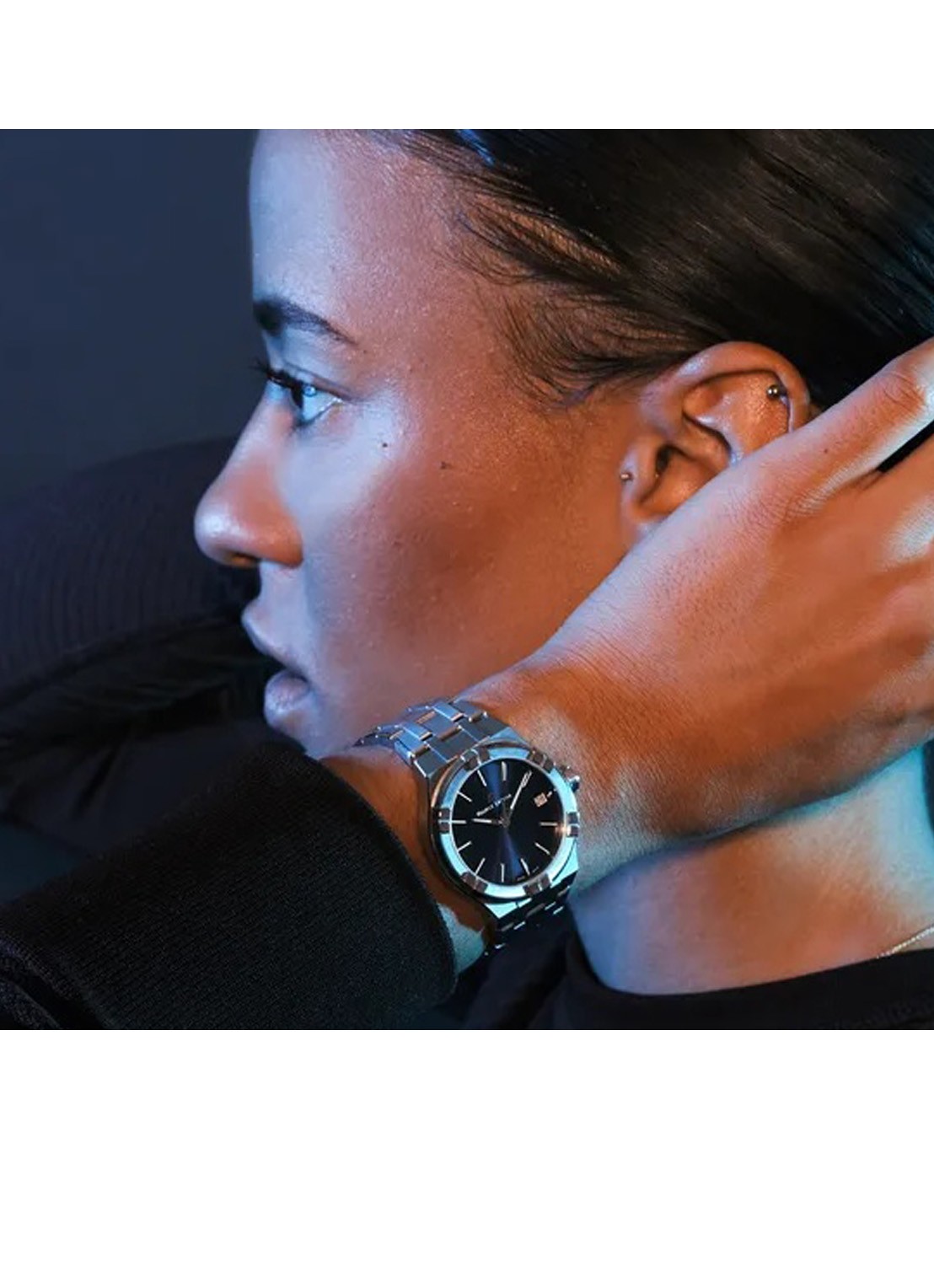 Maurice Lacroix Aikon horloge AI1108-SS002-330-1 - detail 2 zilver