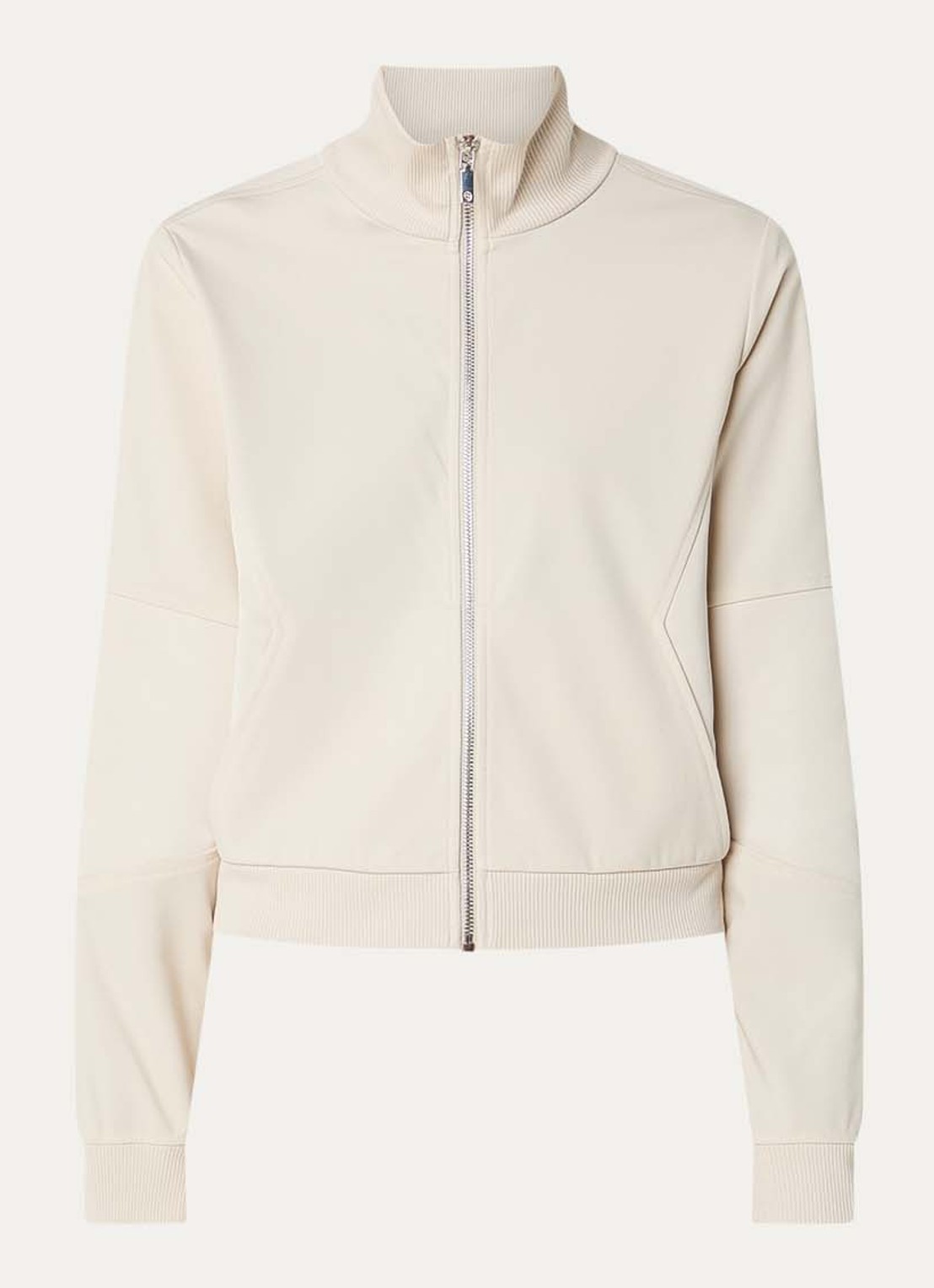Max & Co Candore jack met steekzakken - voorkant beige