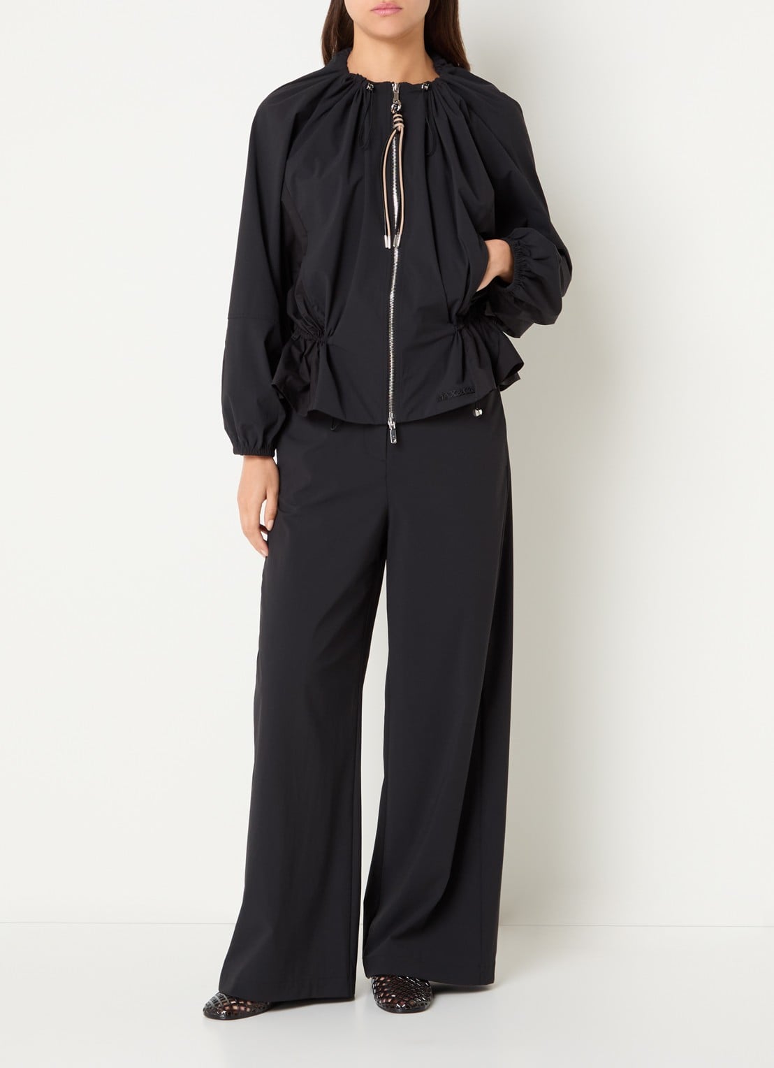 Max & Co Jack met boothals - voorkant 3 zwart