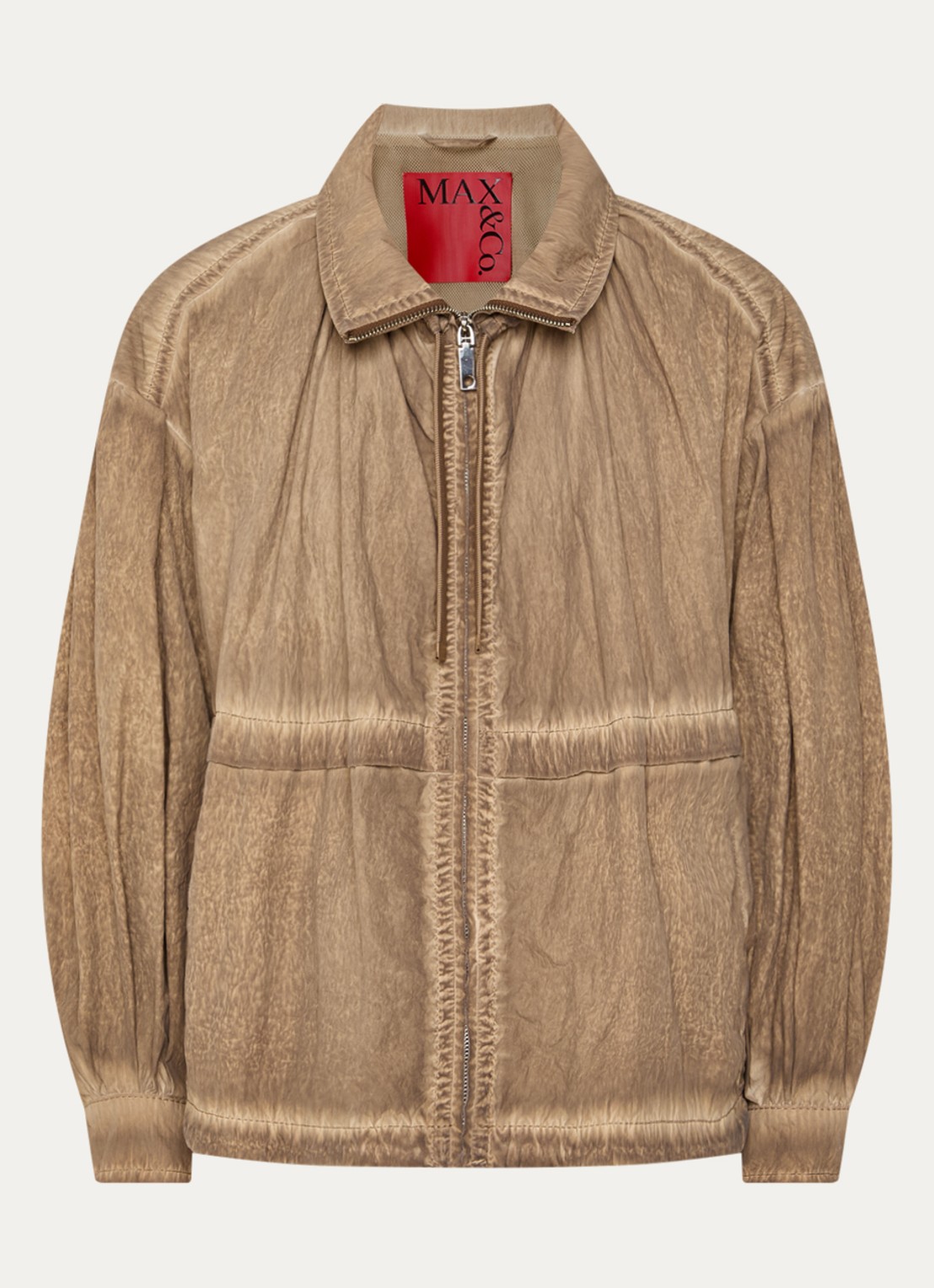 Max & Co Jack met ritszakken - voorkant 3 camel