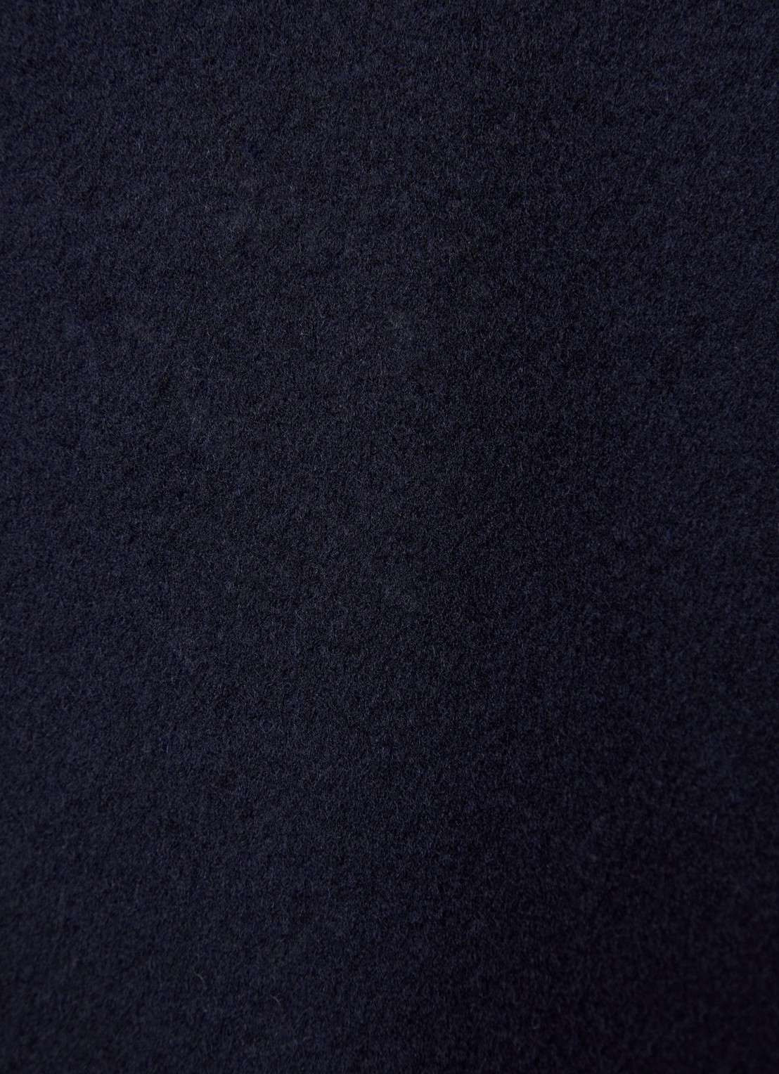 Max & Co Longrun mantel van wol met strikceintuur en steekzakken - detail 2 donkerblauw