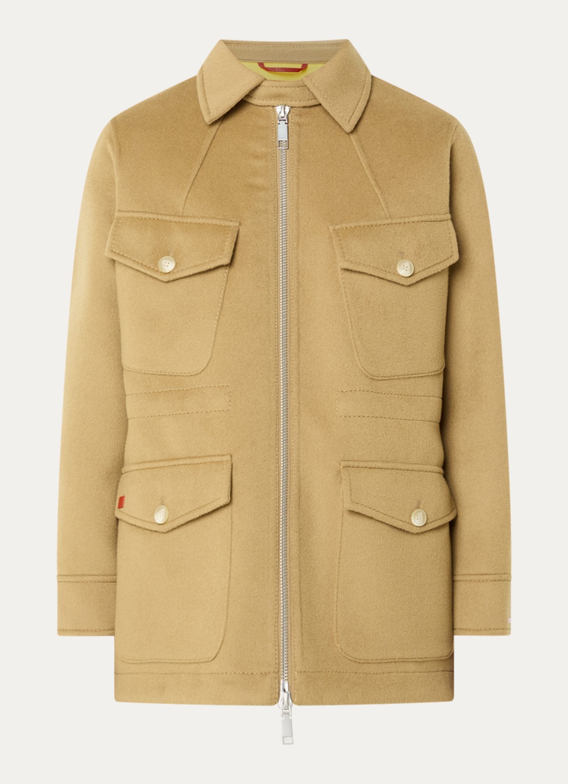 Max & Co Mcoleva jack van wol - voorkant 2 camel