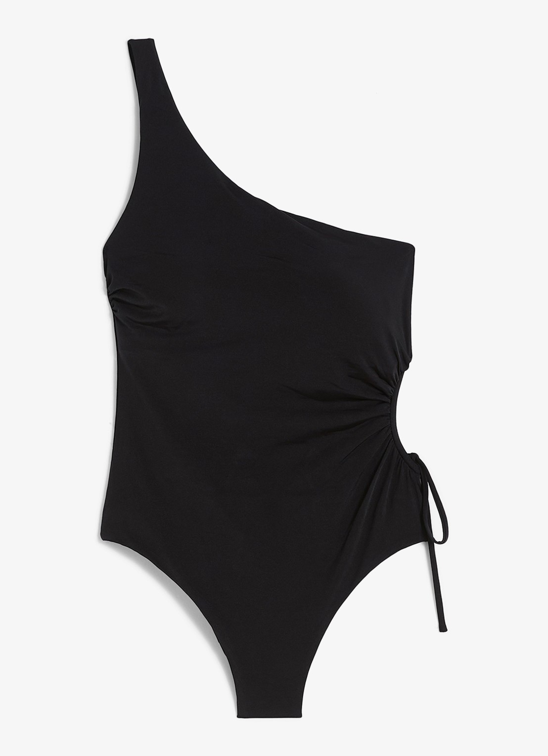 Max Mara Badpak met cut-out detail - voorkant 5 zwart