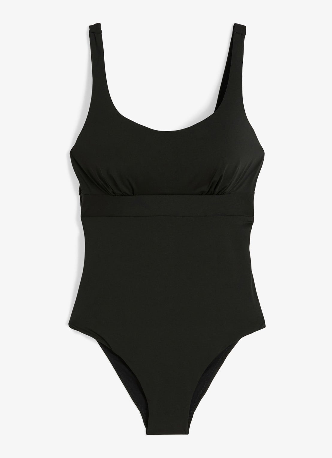 Max Mara Badpak met rugdecolleté - voorkant 4 zwart