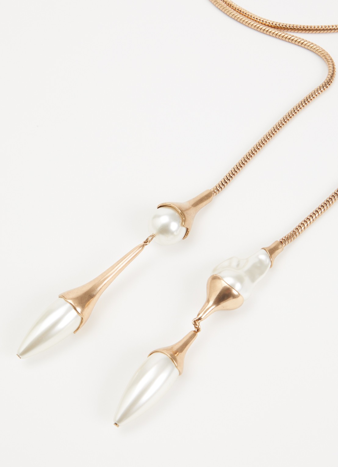 Max Mara Bevanda ketting met hanger - detail 2 goud