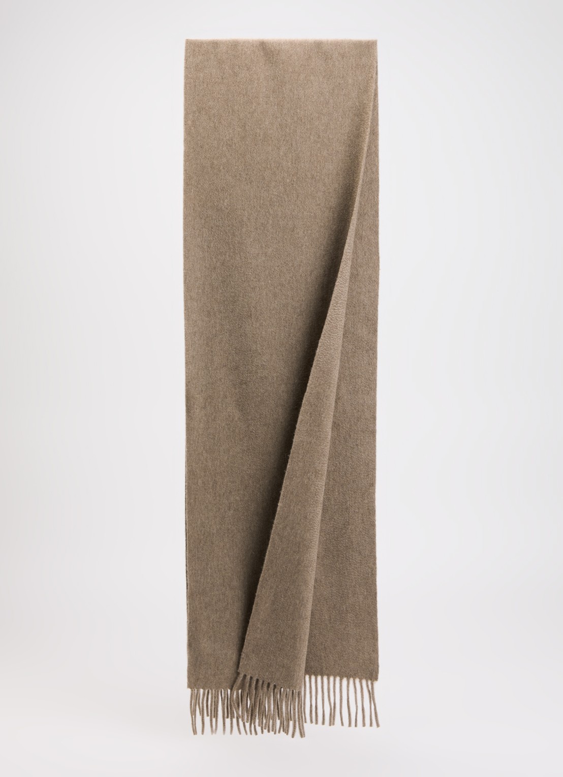 Max Mara Dalia sjaal van kasjmier 190 x 28 cm  - detail beige