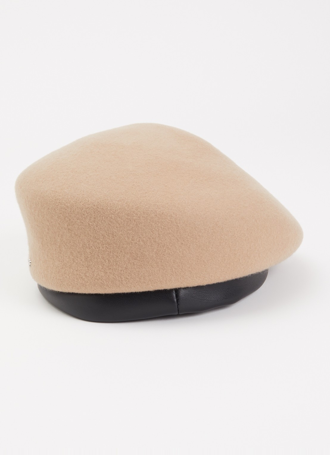 Max Mara Kamanto hoed van wol - detail camel